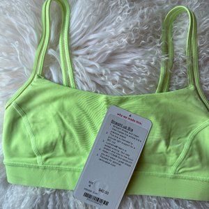 Lululemon Athletica Straight up Bra in CLMI  (Lime Green) Size 4